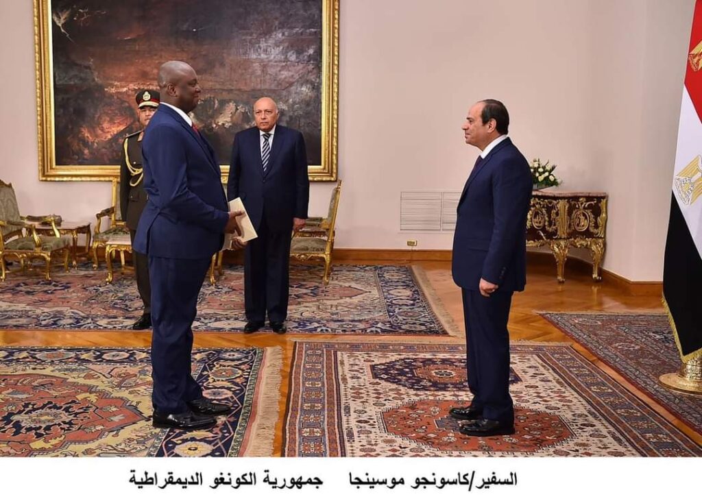 Al-Sissi reçoit les lettres de créance de nouveaux ambassadeurs en Egypte 8 - Le Progrès Egyptien Al-Sissi reçoit les lettres de créance de nouveaux ambassadeurs en Egypte 7 - Le Progrès Egyptien