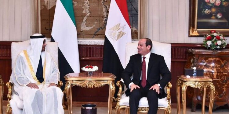 Al-Sissi: L'Egypte tient à ses relations avec les Emirats arabes unis ( Photos) 2 - Le Progrès Egyptien Al-Sissi: L'Egypte tient à ses relations avec les Emirats arabes unis ( Photos) 1 - Le Progrès Egyptien