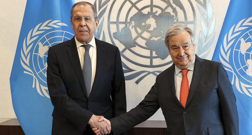 La situation au P-O et en Ukraine au menu d'un entretien Guterres/Lavrov 2 - Le Progrès Egyptien La situation au P-O et en Ukraine au menu d'un entretien Guterres/Lavrov 1 - Le Progrès Egyptien