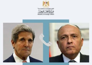 Choucri s’entretient au téléphone avec l’envoyé du président US pour le climat