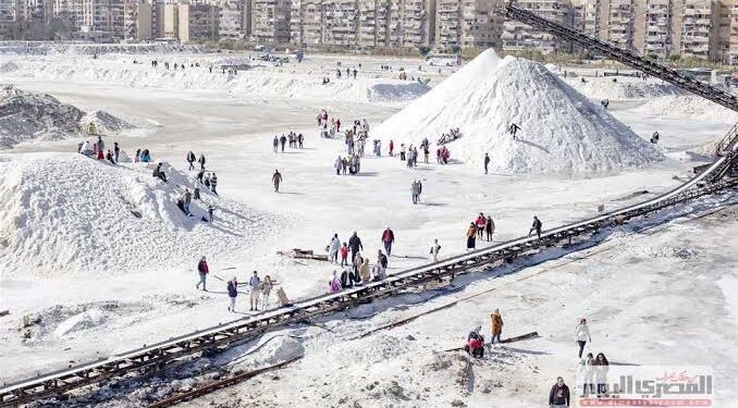 CNN : L’aventure du ski aux Monts Salés de Port Fouad! 1 - Le Progrès Egyptien