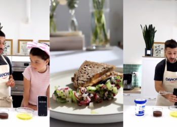 Ils cuisinent avec leurs enfants pour parler d’alimentation saine