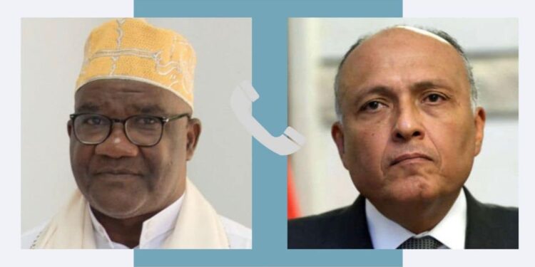 Entretien téléphonique entre Choucri et son homologue comorien 2 - Le Progrès Egyptien Entretien téléphonique entre Choucri et son homologue comorien 1 - Le Progrès Egyptien