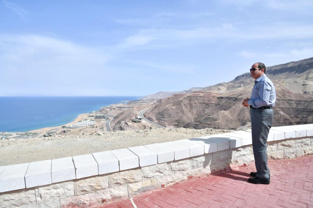 Le Président Al-Sissi dans une tournée d’inspection à la ville d’Al-Galala 4 - Le Progrès Egyptien Le Président Al-Sissi dans une tournée d’inspection à la ville d’Al-Galala 3 - Le Progrès Egyptien