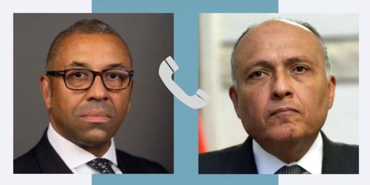 Les ministres des AE d'Egypte et de GB discutent de la situation au Soudan 2 - Le Progrès Egyptien Les ministres des AE d'Egypte et de GB discutent de la situation au Soudan 1 - Le Progrès Egyptien