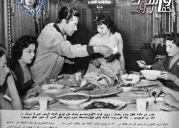 Les stars de la belle époque à la table d’iftar