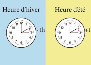 L’heure d’été commence ce vendredi 