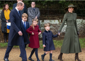 Kate, William et leurs enfants, une sortie en famille pour Pâques