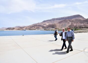 Le Président Al-Sissi dans une tournée d’inspection à la ville d’Al-Galala