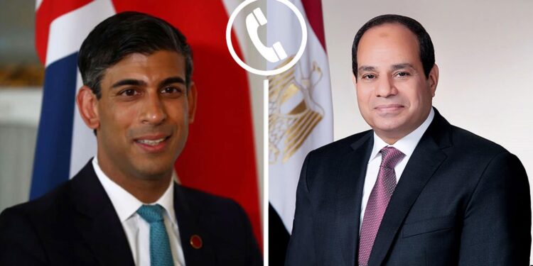 Al-Sissi s’entretient par téléphone avec le Premier ministre britannique 2 - Le Progrès Egyptien Al-Sissi s’entretient par téléphone avec le Premier ministre britannique 1 - Le Progrès Egyptien