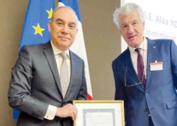 L’ambassadeur d’Egypte à Paris, “Ambassadeur de l’année en France”
