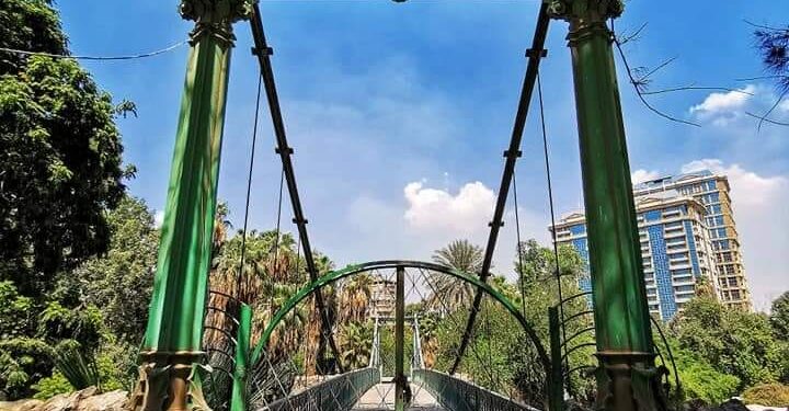 Le pont Eiffel dans le zoo de Guizeh 2 - Le Progrès Egyptien Le pont Eiffel dans le zoo de Guizeh 1 - Le Progrès Egyptien