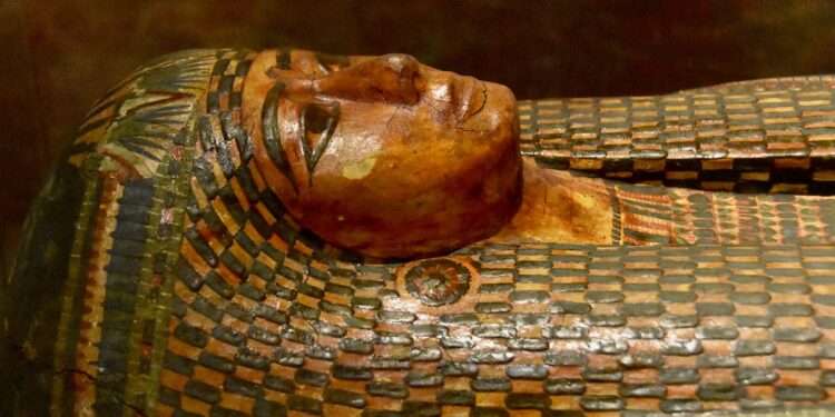 Cercueil d'une chanteuse d'Amon