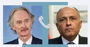 Choucri discute avec l'envoyé de l'ONU des moyens de régler la crise syrienne 2 - Le Progrès Egyptien Choucri discute avec l'envoyé de l'ONU des moyens de régler la crise syrienne 1 - Le Progrès Egyptien
