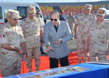 Le président Al-Sissi inspecte l’Académie militaire