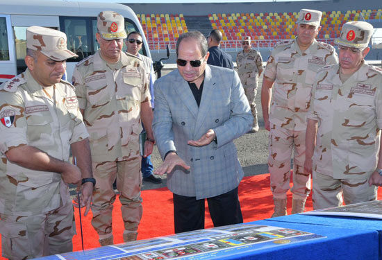 Le président Al-Sissi inspecte l’Académie militaire 1 - Le Progrès Egyptien