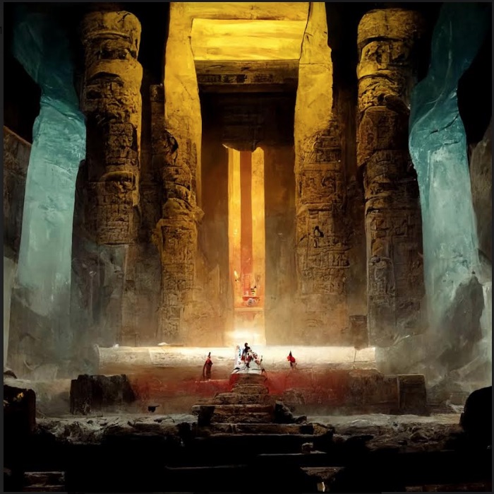 #L’Egypte antique vue par l’#IA 13 - Le Progrès Egyptien