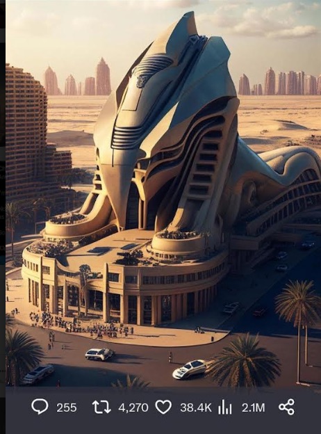 #L’Egypte antique vue par l’#IA 9 - Le Progrès Egyptien