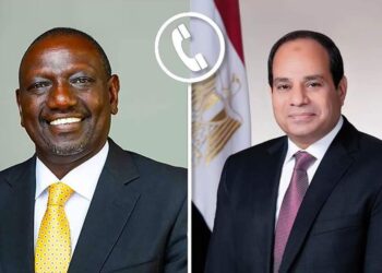 Al-Sissi reçoit un appel téléphonique du président kenyan