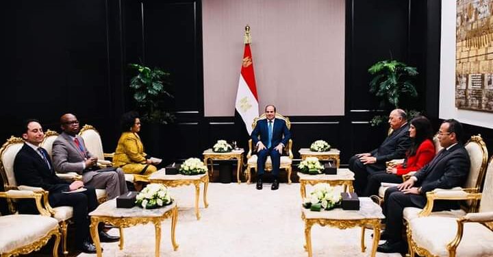 Le Président reçoit la directrice exécutive du Nepad 1 - Le Progrès Egyptien