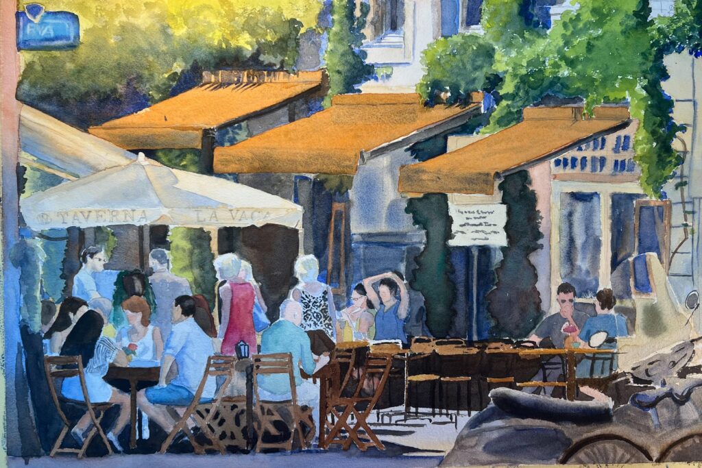 Rania Zakaria, le défi de l’aquarelle 8 - Le Progrès Egyptien Rania Zakaria, le défi de l’aquarelle 7 - Le Progrès Egyptien