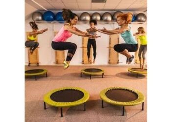 Sauts sur trampolines