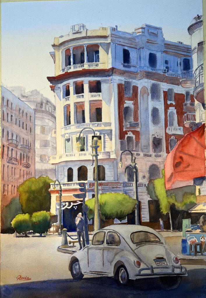 Rania Zakaria, le défi de l’aquarelle 6 - Le Progrès Egyptien Rania Zakaria, le défi de l’aquarelle 5 - Le Progrès Egyptien