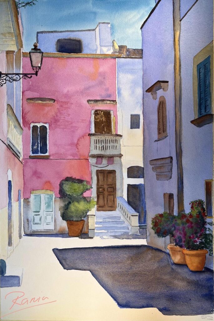 Rania Zakaria, le défi de l’aquarelle 4 - Le Progrès Egyptien Rania Zakaria, le défi de l’aquarelle 3 - Le Progrès Egyptien