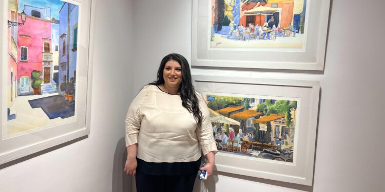 Rania Zakaria, le défi de l’aquarelle 2 - Le Progrès Egyptien Rania Zakaria, le défi de l’aquarelle 1 - Le Progrès Egyptien