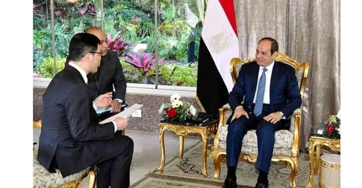 Al-Sissi à Asahi Shimbun: L’Egypte et le Japon soucieux de renforcer leur coopération 2 - Le Progrès Egyptien Al-Sissi à Asahi Shimbun: L’Egypte et le Japon soucieux de renforcer leur coopération 1 - Le Progrès Egyptien