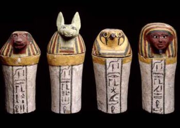 Les fils d’Horus, les gardes de la vie à l’au-delà !