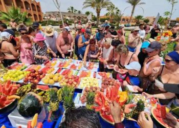 Une fête de fruits sur les plages de Marsa Alam