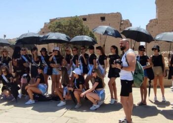 Les Miss Monde à Louxor