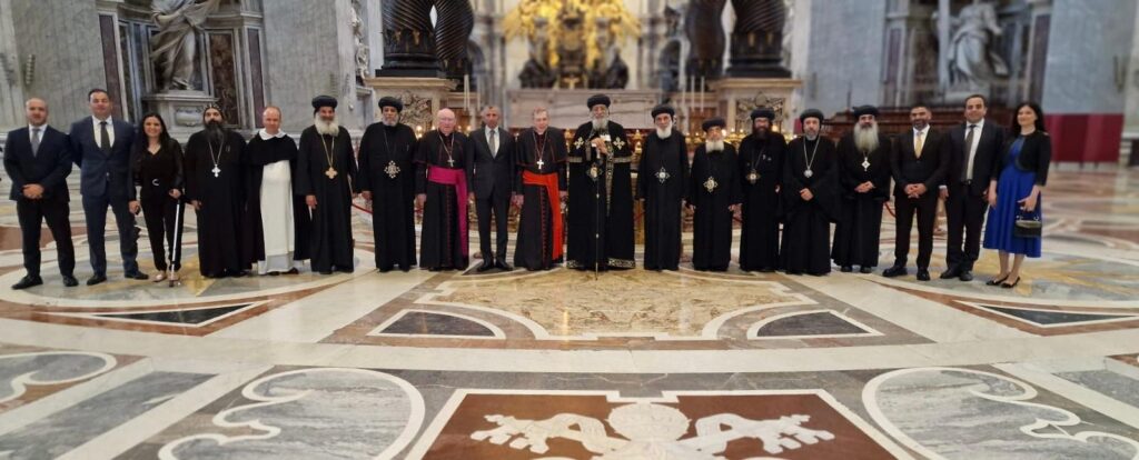 Rencontre historique entre le Pape Tawadros II et le Pape François 6 - Le Progrès Egyptien Rencontre historique entre le Pape Tawadros II et le Pape François 5 - Le Progrès Egyptien