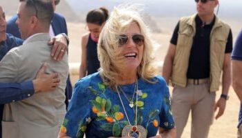 L’épouse du président US visite l’école internationale El Sewedy pour la technologie appliquée