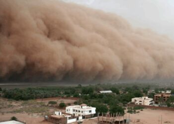 La tempête de sable, un résultat du changement climatique