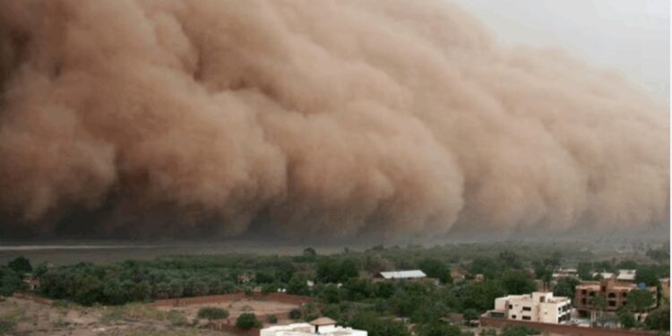 La tempête de sable, un résultat du changement climatique 1 - Le Progrès Egyptien