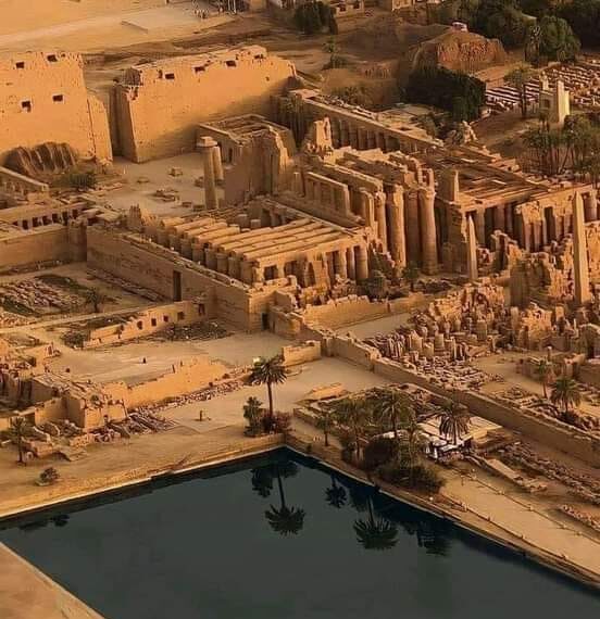 Le lac sacré, une des merveilles du temps passé 2 - Le Progrès Egyptien Le lac sacré, une des merveilles du temps passé 1 - Le Progrès Egyptien