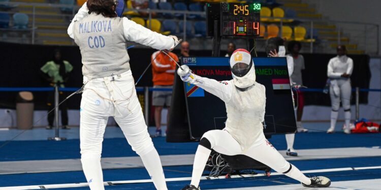 Championnat d'Afrique d'escrime : L'Egypte remporte trois médailles d'or 2 - Le Progrès Egyptien Championnat d'Afrique d'escrime : L'Egypte remporte trois médailles d'or 1 - Le Progrès Egyptien