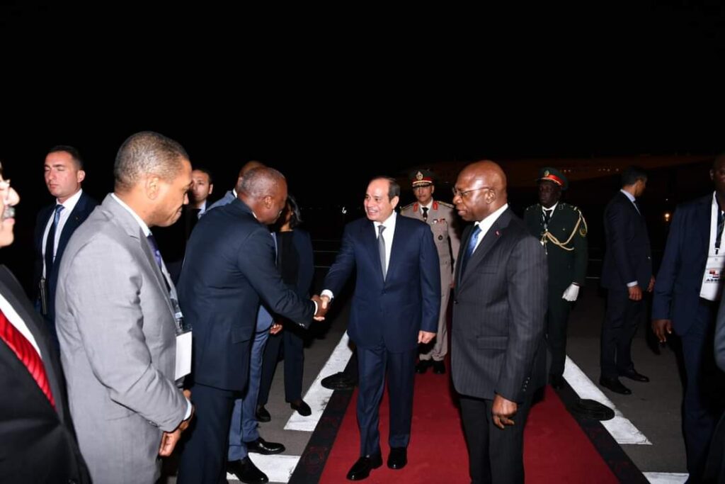 Tournée africaine : Le Président arrive à Luanda 6 - Le Progrès Egyptien Tournée africaine : Le Président arrive à Luanda 5 - Le Progrès Egyptien