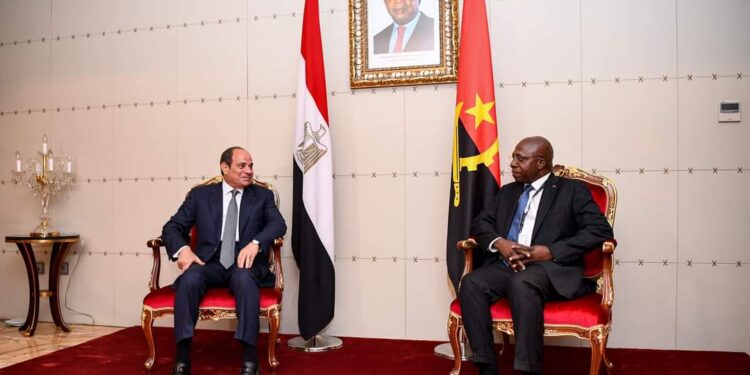Tournée africaine : Le Président arrive à Luanda 1 - Le Progrès Egyptien