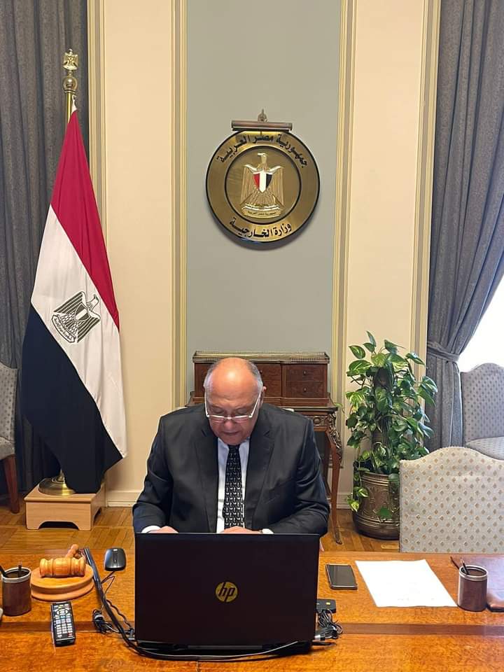 Réunions de Bonn sur le climat: Choucri en réunion virtuelle 4 - Le Progrès Egyptien Réunions de Bonn sur le climat: Choucri en réunion virtuelle 3 - Le Progrès Egyptien