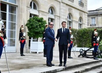 Macron reçoit le président Al-Sissi à l’Elysée