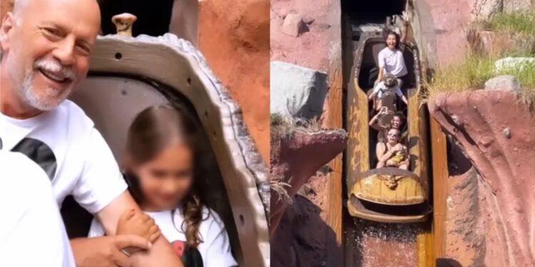 Bruce Willis à Disneyland, entouré de ses filles 2 - Le Progrès Egyptien Bruce Willis à Disneyland, entouré de ses filles 1 - Le Progrès Egyptien