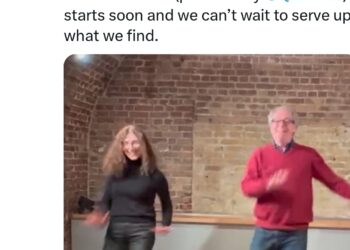 Peter Lovatt, qui danse comme si personne ne le regardait