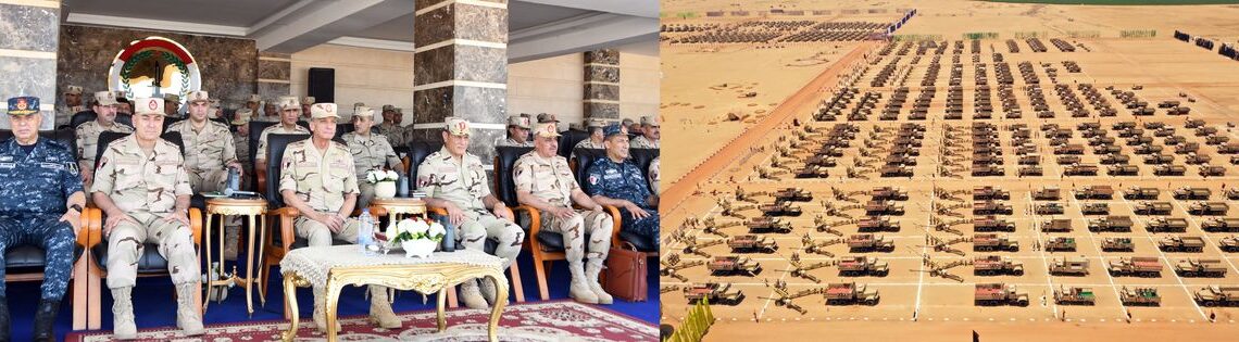 Zaki inspecte une des formations de la 2e armée de campagne 2 - Le Progrès Egyptien Zaki inspecte une des formations de la 2e armée de campagne 1 - Le Progrès Egyptien