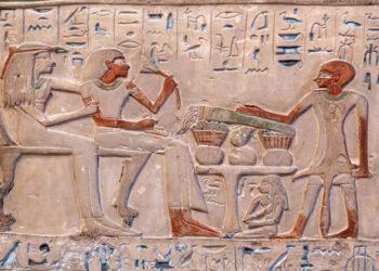 Que mangeait-on sur les tables des anciens Egyptiens?