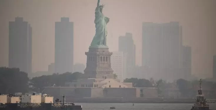 Des Américains étouffent sous la pollution d’incendies canadiens 1 - Le Progrès Egyptien
