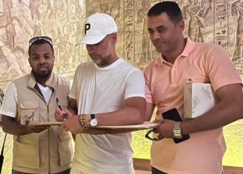 Guardiola à Abou Simbel : Fasciné par la civilisation égyptienne