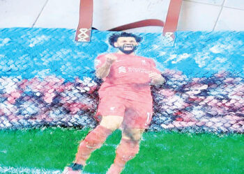 “Mo Salah” sur les cadeaux de la Nubie
